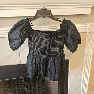 NWT Women's Old Navy Smocked Babydoll Top